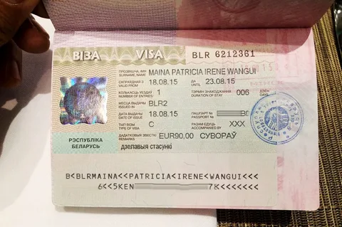 Acquista il visto bielorusso